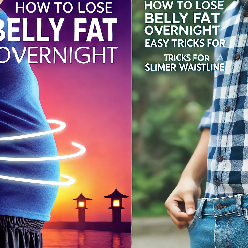 How to Lose Belly Fat Overnight: Easy Tricks for a Slimmer Waistline