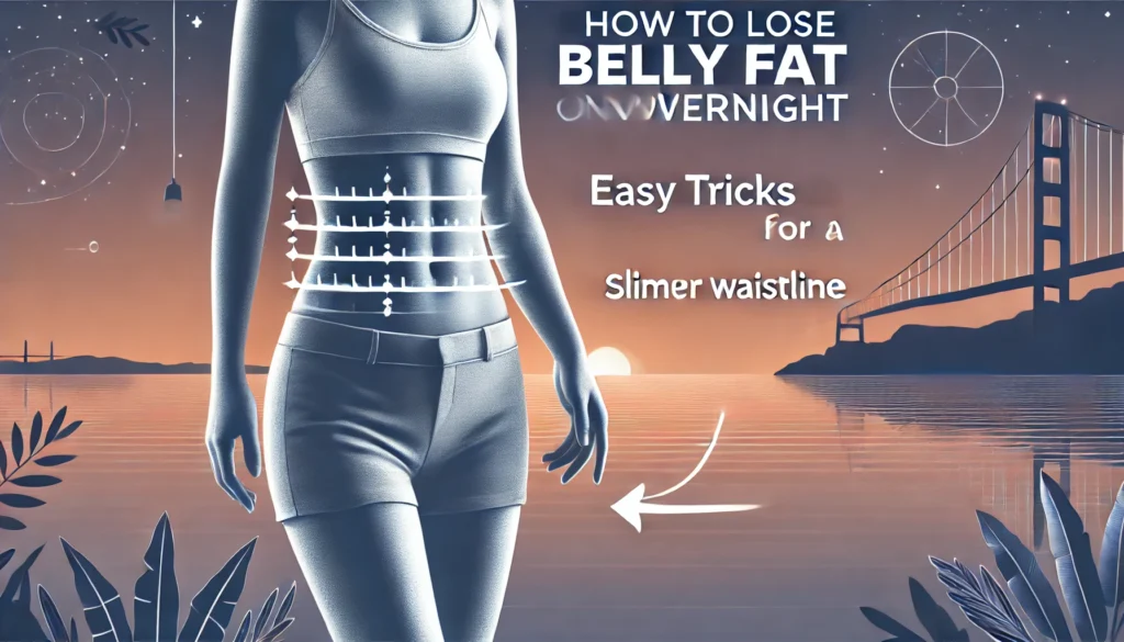 How to Lose Belly Fat Overnight: Easy Tricks for a Slimmer Waistline from here