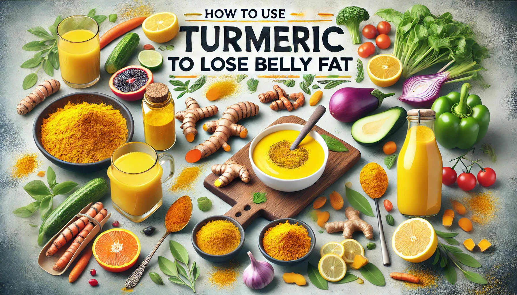 How to Use Turmeric to Lose Belly Fat