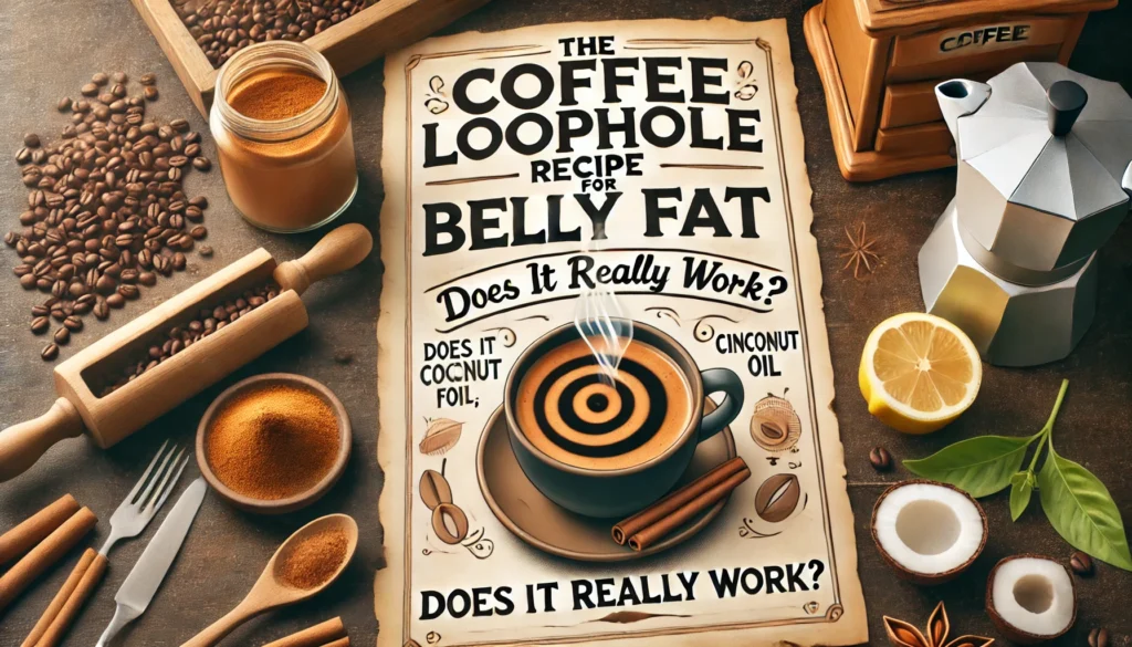 The Coffee Loophole Recipe for Belly Fat: Does It Really Work?